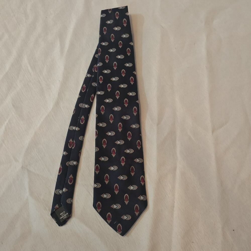 Vintage Puritan Blue Tie Made in the USA